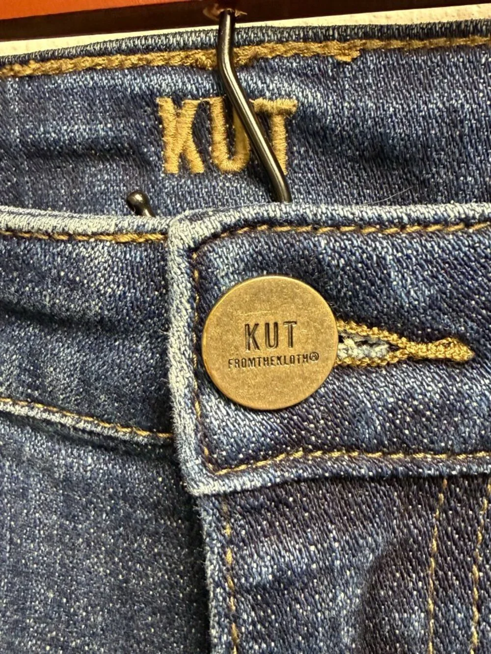 Kut from the Kloth Ankle Straight Leg Jeans - Picture 7 of 16